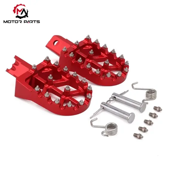 CNC aliuminio pėdų kaiščiai Sur-Ron Light Bee CRF150F CRF230F Dirt Bike pėdų atramos