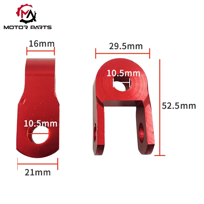 CNC motociklo galinio amortizatoriaus stiprintuvas