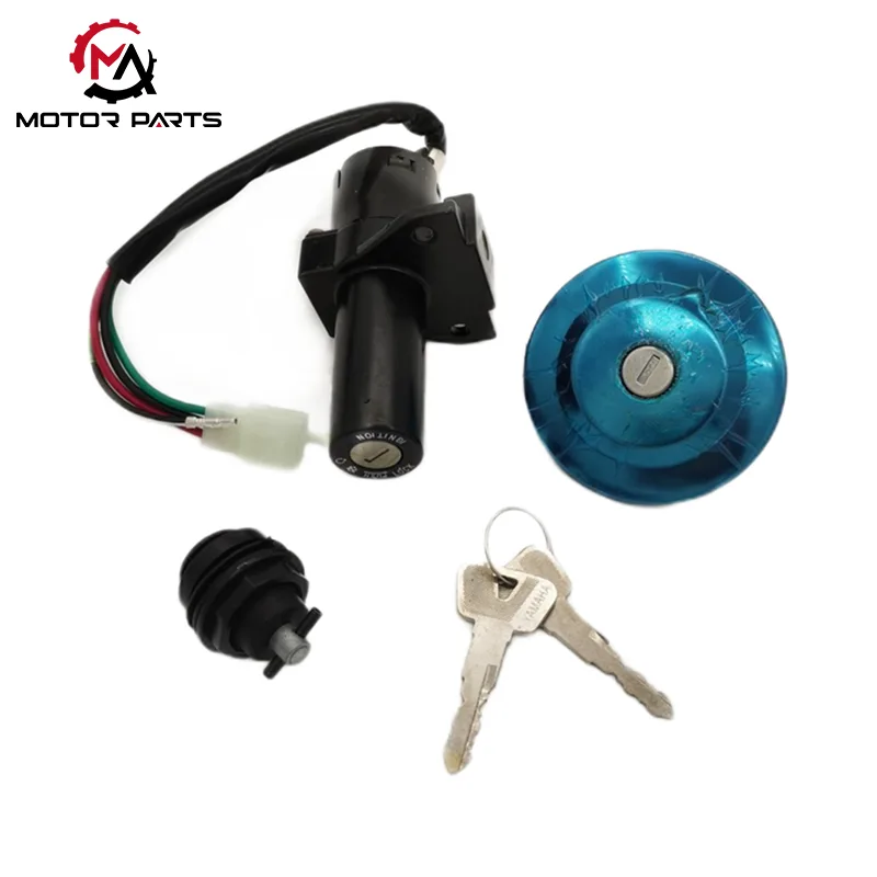 YAMAHA YBR125 TTR125 motociklo uždegimo jungiklis degalų bako dangtelio užraktas